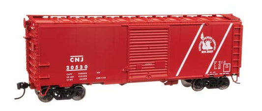 Walthers Mainline 910-45204 HO Scale 40' ACF Welded Boxcar RTR CNJ #20530