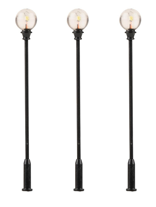 Faller 180104 HO LED Park Lights, Ball Lamp, Cold White (3)