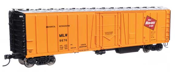 Walthers Mainline 910-3787 HO Scale 50' AAR Reefer Car MILW #9676