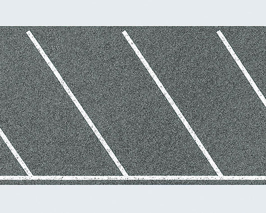 Faller 170634 HO Scale Diagonal Parking Space Foil w/Markings