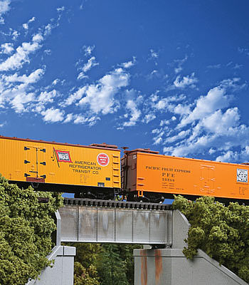 Walthers Cornerstone 933-4505 HO Scale 30' Single-Track Railroad Deck Bridge Kit