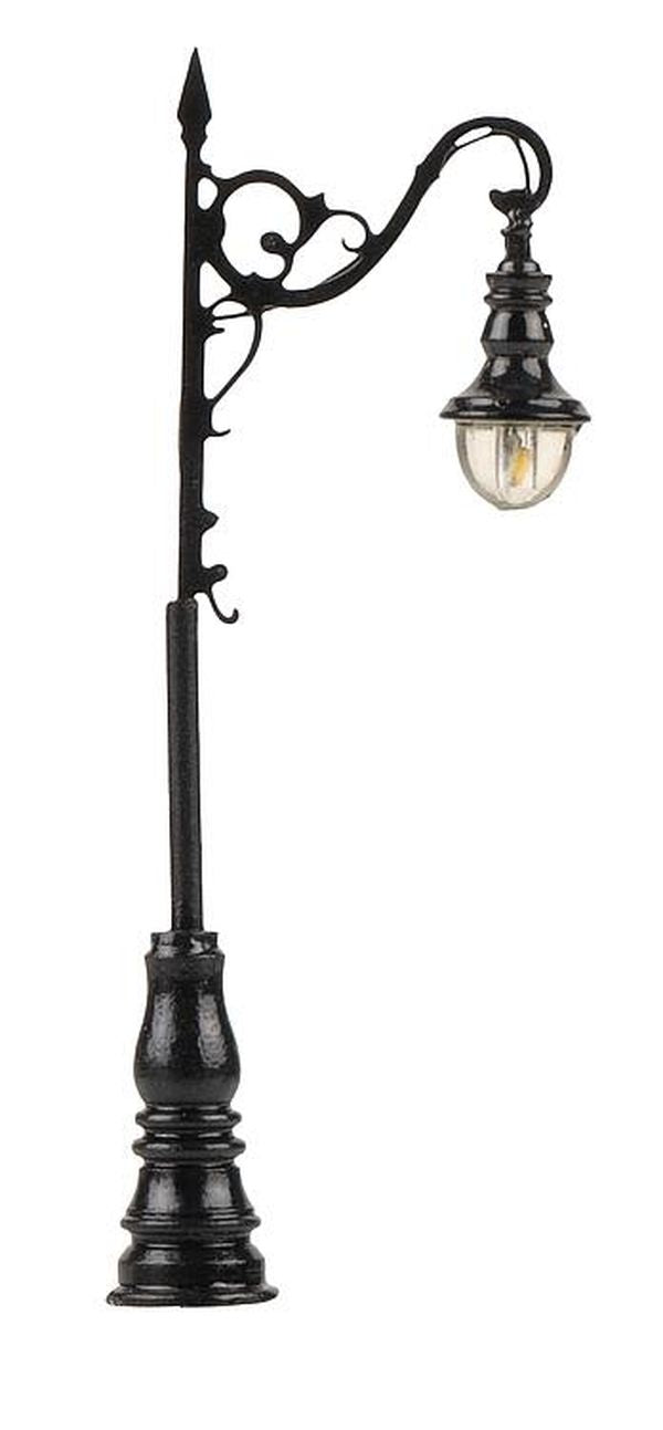 Faller 272227 N Scale LED Ornamental Arc Luminaire -- Adjustable height (1)