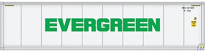 Walthers SceneMaster 949-8360 HO Scale 40' Reefer Container Evergreen