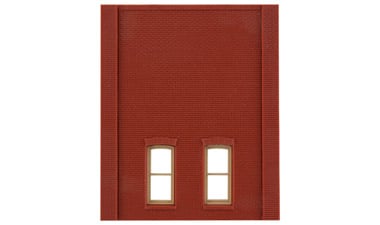 Design Preservation Models 30137 HO Scale Modular Building System(TM) -- Two-Story Wall Sections w/2 1st Floor Rectangular Windows - Kit