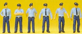 Preiser 10342 HO Scale Assorted Firemen -- German