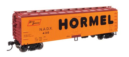 Walthers Mainline 910-41310 HO Scale 40' Wood Reefer RTR Hormel #430