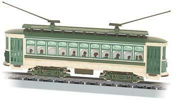 Bachmann 61093 N Scale Brill Trolley Standard DC Painted Unlettered