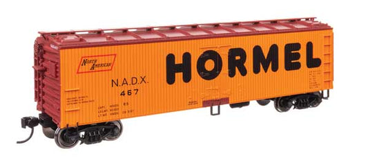 Walthers Mainline 910-41312 HO Scale 40' Wood Reefer RTR Hormel #467