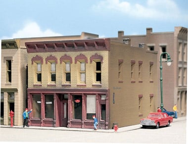 Design Preservation Models 50200 N Scale DPM Structure Kits -- Hayes Hardware - 2-1/2 x 3-1/4" 6.4 x 8.3cm