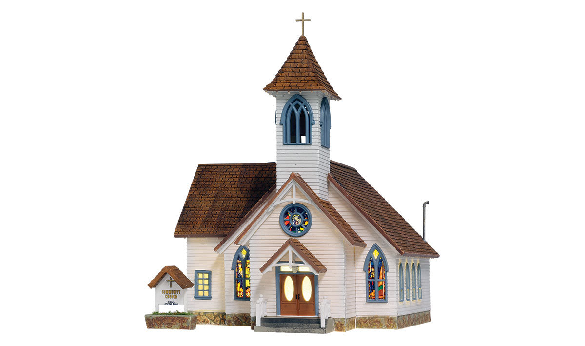 Woodland Scenics BR5041 HO Scale Community Church