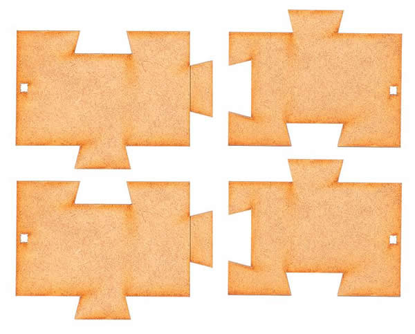 Faller 180890 HO Scale Base Plate Add-On Set Goldbeck Modular Building Component