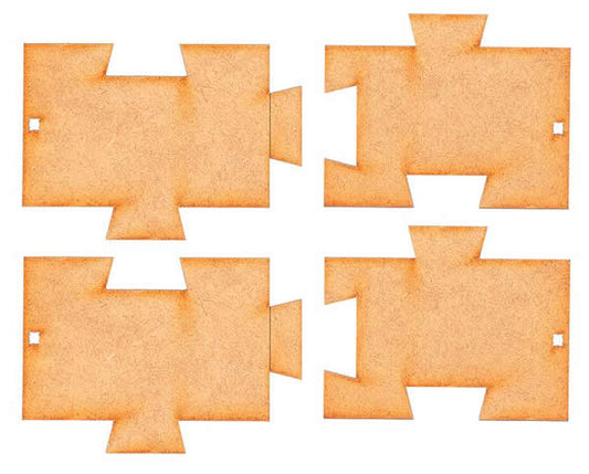 Faller 180890 HO Scale Base Plate Add-On Set Goldbeck Modular Building Component