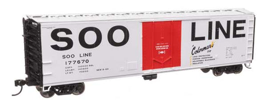 Walthers Mainline 910-2868 HO Scale 50' PC&F Boxcar Soo Line #177670