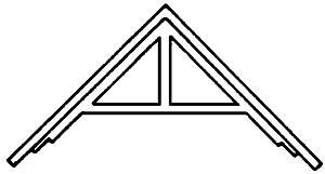 Alexander Scale 1404 HO Scale Corbel 4/