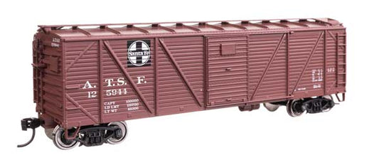 Walthers Mainline 910-40353 HO Scale 40' ARA Boxcar RTR Santa Fe #125944