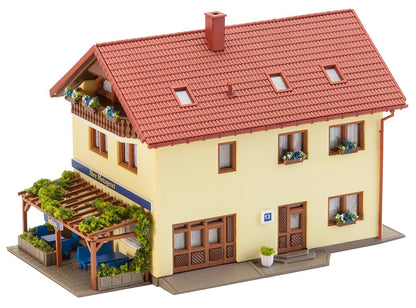 Faller 232336 N Scale Butcher Shop & Bakery Model Kit