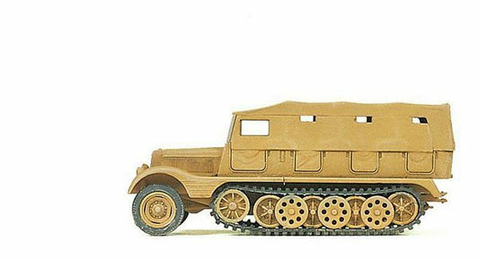 Preiser 16562 HO Scale Former German Army WWII SdKfz 11 Series (Plastic Kit)