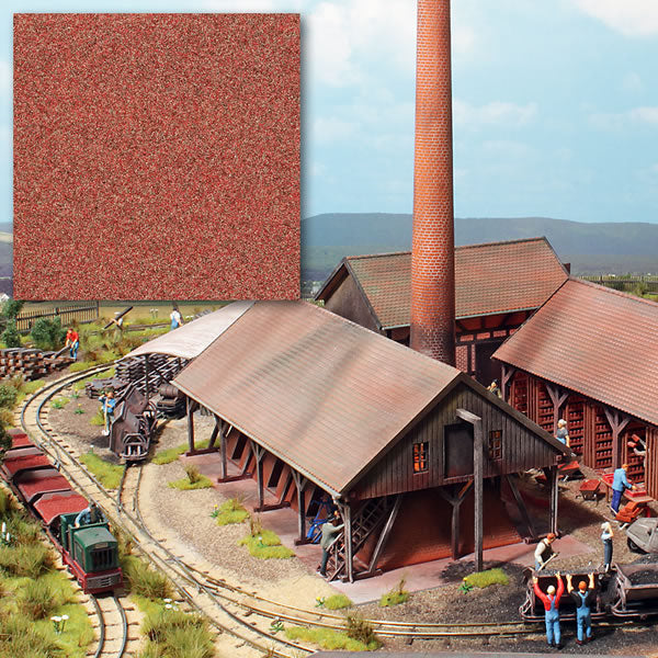 Busch 7525 A Scale Brick Clay -- 6-3/4oz 200ml