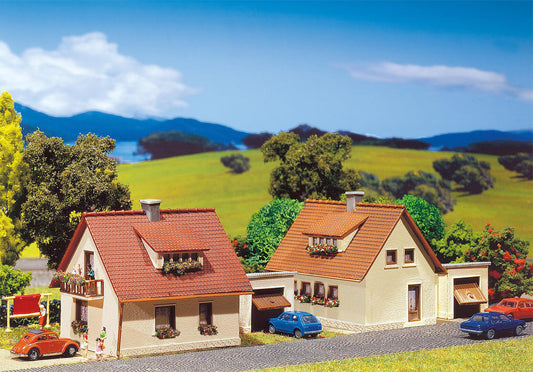 Faller 232226 N Scale 2 One-Family Houses Model Kit