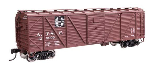 Walthers Mainline 910-40351 HO Scale 40' ARA Boxcar RTR Santa Fe #125909