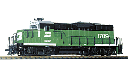 Walthers Trainline 931-101 HO EMD GP9M DC - Burlington Northern #1709