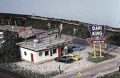 Blair Line 082 N Scale Dari-King Drive In Restaurant 2-1/4 x 3" 5.6