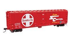 Walthers Mainline 910-2847 HO 50' PC&F Boxcar - Santa Fe #525333