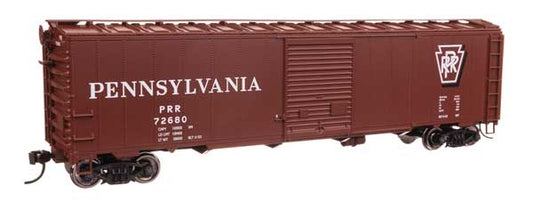Walthers Mainline 910-46525 HO Scale 50' AAR Boxcar RTR PRR #72680