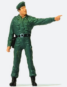 Preiser 28098 HO Scale Individual Figure -- Customs Officer