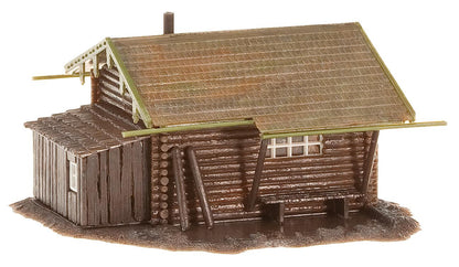 Faller 130293 HO Scale Forest Log Cabin Building Kit