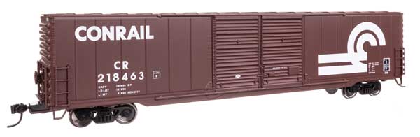 Walthers Mainline 910-3406 HO Scale 60' PS Double Door Boxcar Conrail #218463