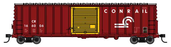 Walthers Mainline 910-46037 HO Scale 50' ACF Boxcar RTR Conrail #166006