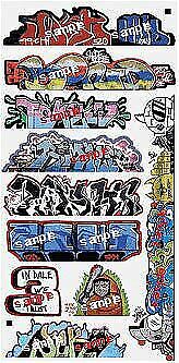 Blair Line 1263 N Scale Mega Set Modern Tagger Graffiti Decals #14