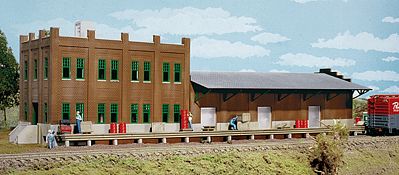 Walthers Cornerstone 933-3009 HO Scale Water Street Freight Terminal -- Kit