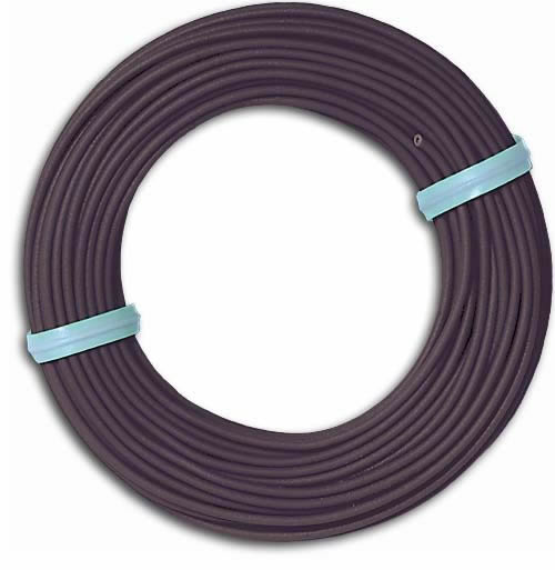 Busch 1795 All Scale Single-Conductor Wire -- Purple, 32'10" 10m