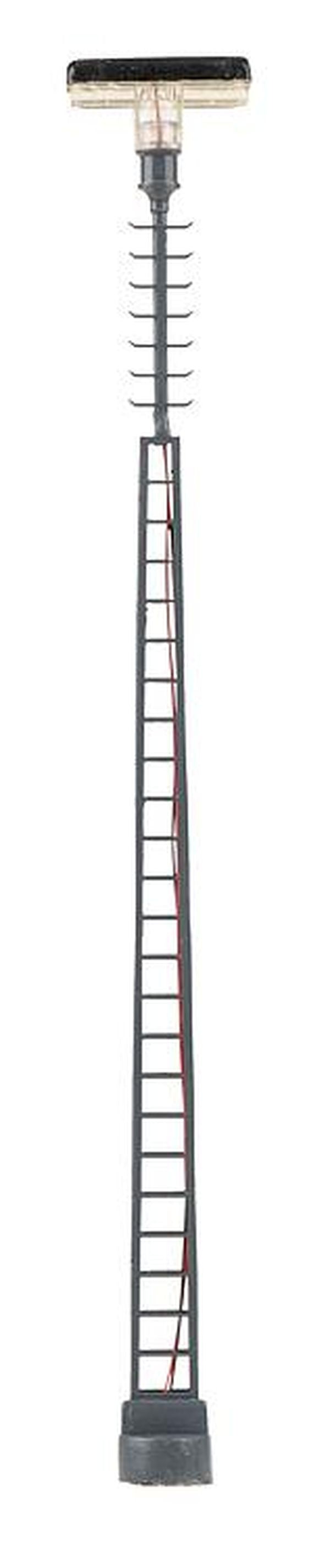 Faller 180210 HO Scale LED Lattice-Mast Top-Mounted Floodlight -- (1)