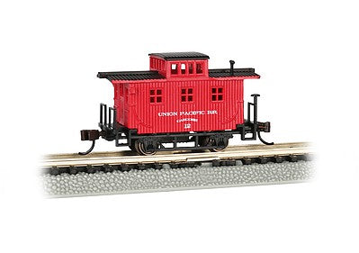 Bachmann 15751 N Scale Old-Time Wood Bobber Caboose Union Pacific