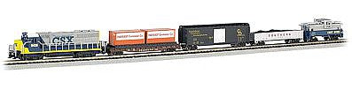 Bachmann 24022 N Scale Freightmaster Train Set CSX Transportation