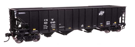Walthers Mainline 910-57806 HO Scale 50' 100-Ton Hopper RTR CNW #63645