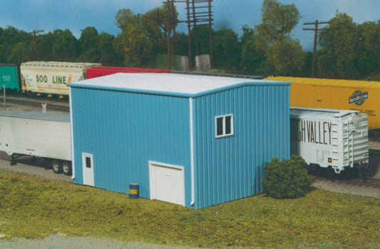 Pikestuff 16 HO Scale Yard Office -- Kit - 4-1/4 x 5-1/2"  11.4 x 14cm