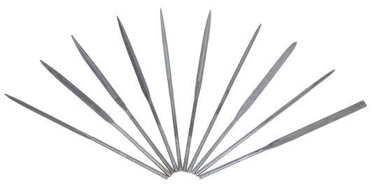 Faller 170525 All Scale Needle File Set, 10 Pieces, 140 mm