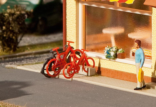 Faller 272903 N Scale 8 Bicycles Detail Set