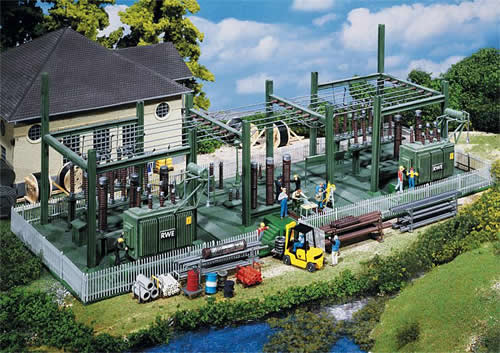 Faller 130958 HO Scale Transformer Station Kit