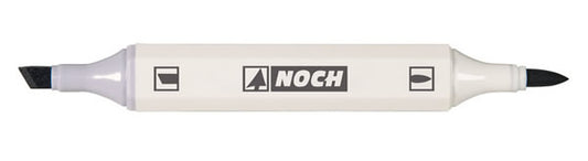 Noch 61159 All Scale Brush and Soft-Tip Weathering Marker Set -- 6 Colors