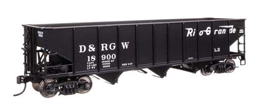 Walthers Mainline 910-56745 HO Scale 70-Ton AAR Hopper RTR DRGW #18900