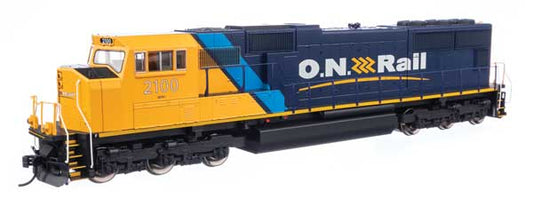 Walthers Mainline 910-21013 HO Scale EMD SD75I ESU Sound DCC Ontario Northland #2100