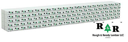 Walthers SceneMaster 949-3166 HO Scale Wrapped Lumber Load Rough & Ready