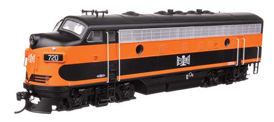 Walthers Mainline 910-21401 HO Scale EMD F7 A-B Set ESU Sound DCC BLE #720A/720B