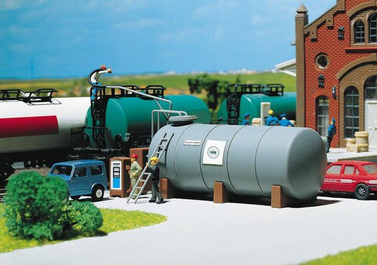 Faller 180943 HO Scale Oil Tank Plastic Model Kit