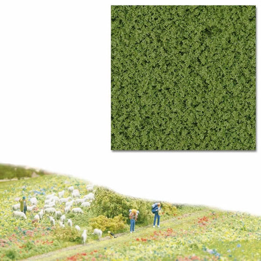 Busch 7332 A Scale Foliage Flocking - 16.9oz 500mL -- Medium Green